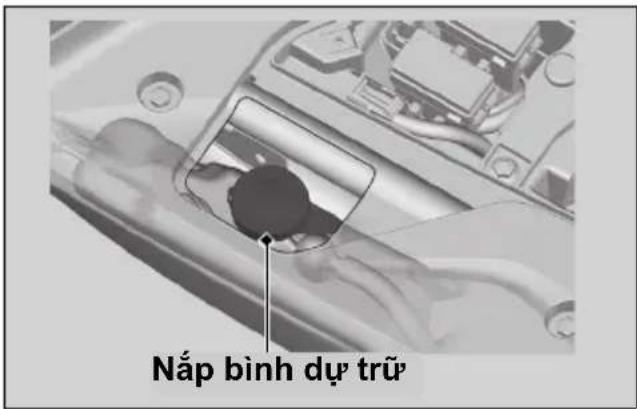 Nắp bình dự trữ