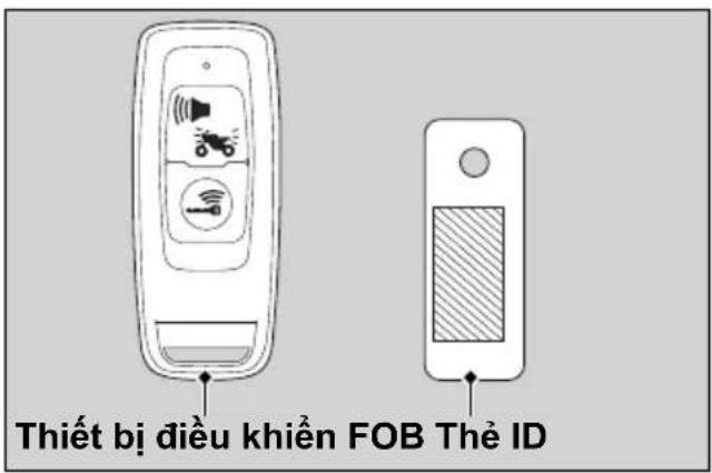 Thiết bị điều khiển FOB Thẻ ID
