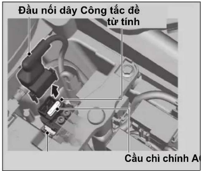 Đầu nối dây Công tắc đề từ tính Cầu chỉ chính A