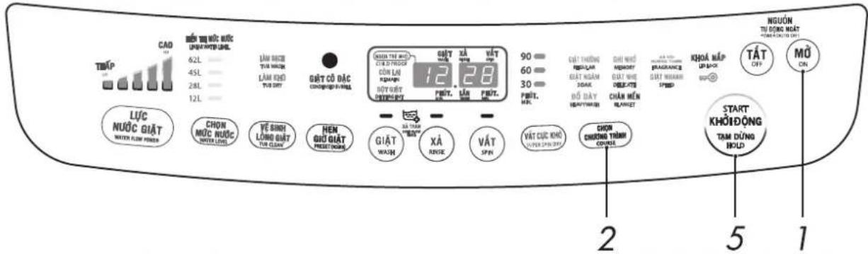 TOSHIBA AW-DC1005CV - Chương trình giặt chăn mền "BLANKET" - 1