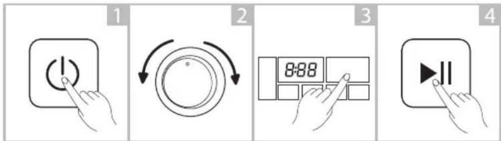 TOSHIBA TW-T25BU115MWVMG - Bắt đầu giặt - 1