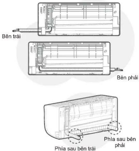 COMFEE CFS-18VGPF - Bốn góc đường ống dẫn gas lạnh có thể đi ra khởi dàn lạnh - 1