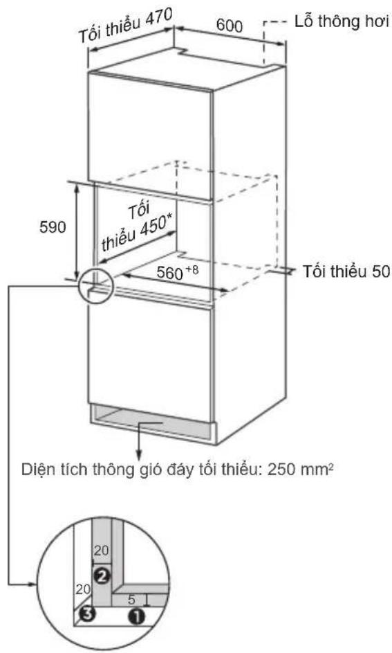COMFEE CO-AC70KB - ▲ Sơ đồ lắp đặt (Kệ đúng) - 3