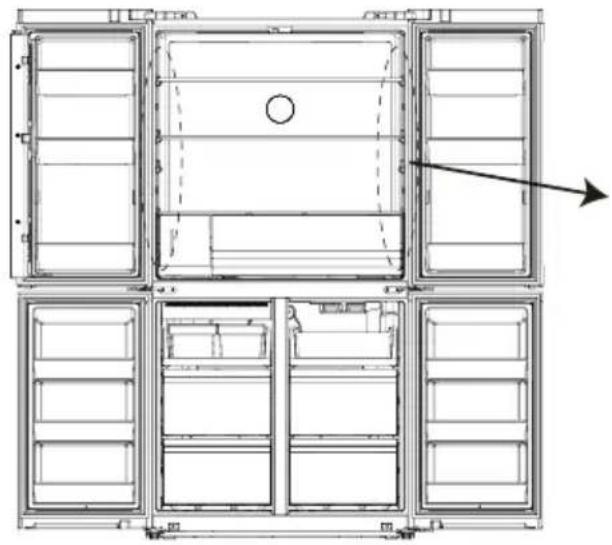 TOSHIBA GR-RF895WI-PGV22 - Vệ sinh kê kính - 1