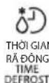 TOSHIBA MW3-EM26PEBMVN - CHỨC NĂNG RĂ ĐÔNG THEO THỜI GIẢN - 2