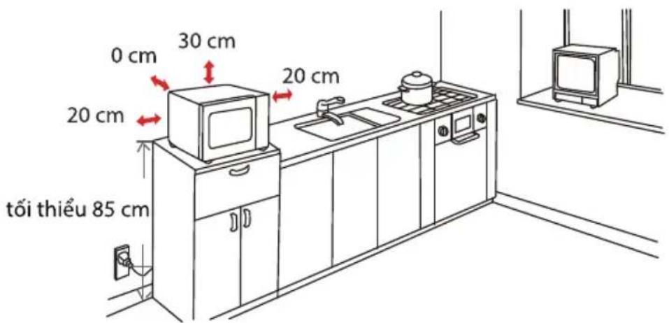 TOSHIBA MW3-MM25PEWH - LẮP ĐẶT - 1