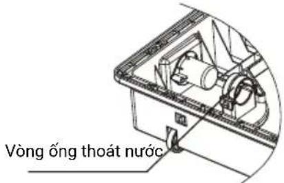 HITACHI LTL 09MV00 - Cách thay đổi hướng của ống thoát nước - 2