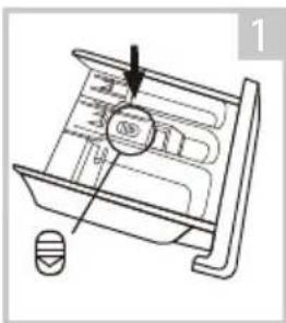 TOSHIBA TW-T21B120UWVMG - Vệ sinh ngăn chứa bột giặt, nước giặt hay nước xả vải - 1