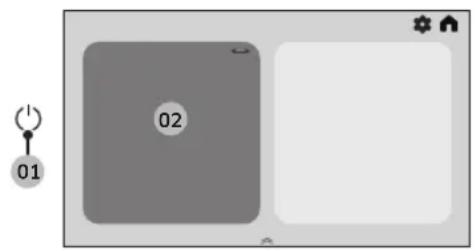 SAMSUNG WD25DB8995BZSV - Vận hành một chu trình - 1