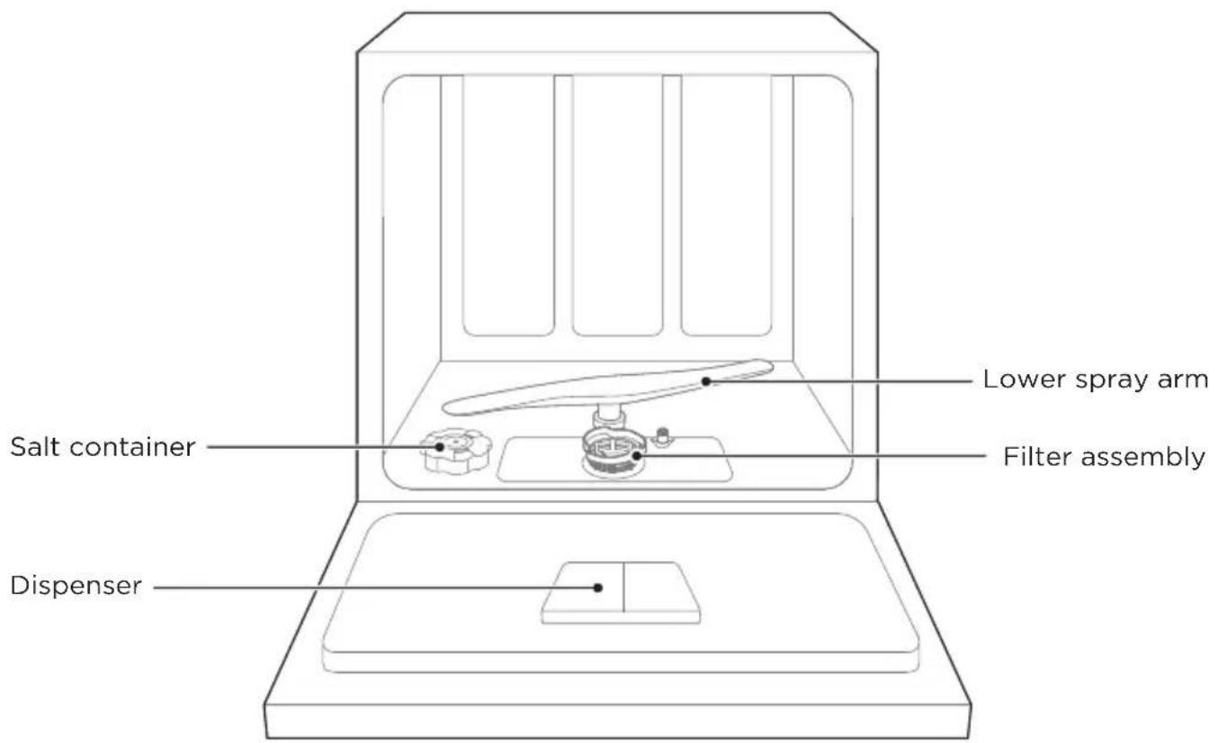COMFEE CDW-10F60TB - IMPORTANT - 1