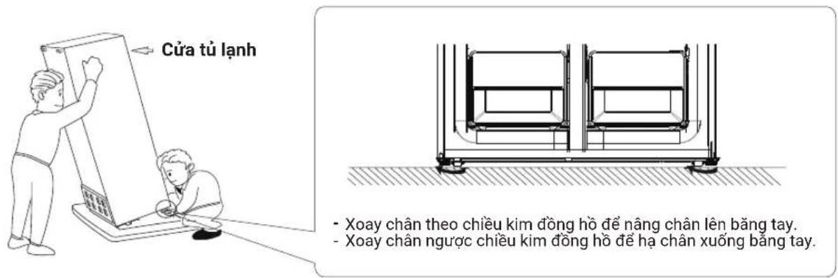 HITACHI HRSN9563DWDXVN - Cân bằng tủ lạnh - 1