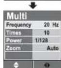 NISSIN DI 866 - Multiple Flash Mode (Repeat flash/Stroboscopic flash): - 2