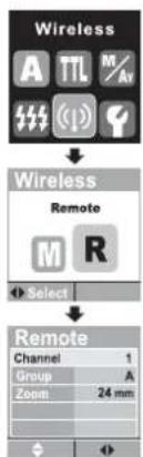NISSIN DI 866 - Setting the Remote flash - 1