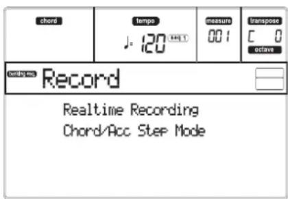 KORG MicroARRANGER - CHORD/ACC STEP RECORDING - 1