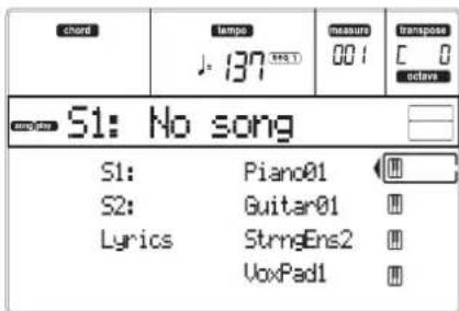 KORG MicroARRANGER - PLAYING A SONG FROM A CARD - 1