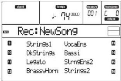 KORG MicroARRANGER - REALTIME RECORD PROCEDURE - 3