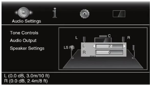 HARMAN KARDON BDS 370 - Adjusting Individual Speaker Volumes - 3