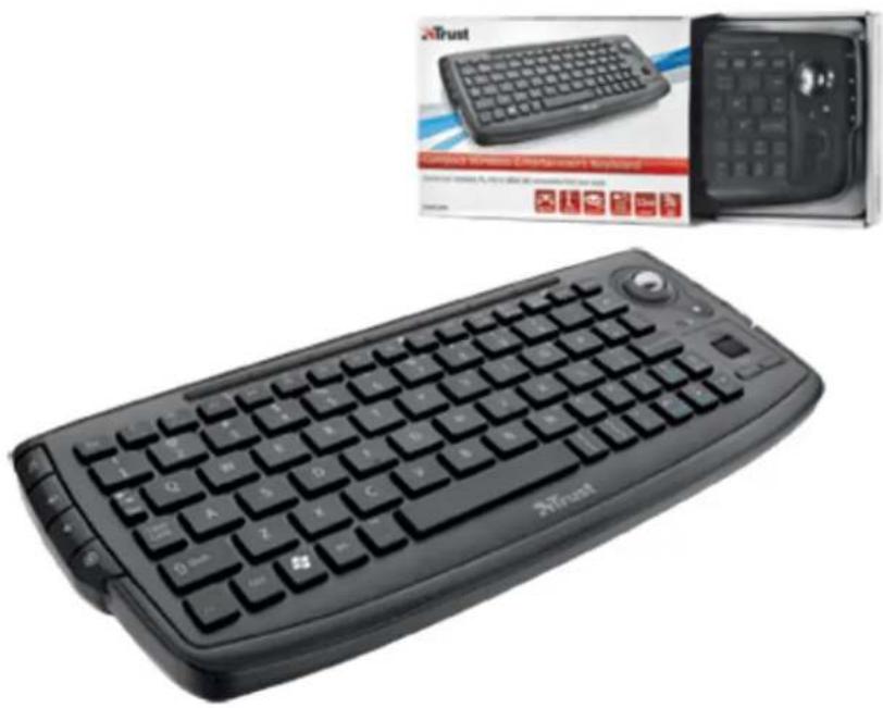 TRUST Compact Wireless Entertainment Keyboard - Compact Wireless Entertainment Keyboard - 2