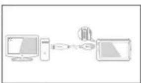 COWON iAudio X7 - + Connecting and Disconnecting the PC - 1