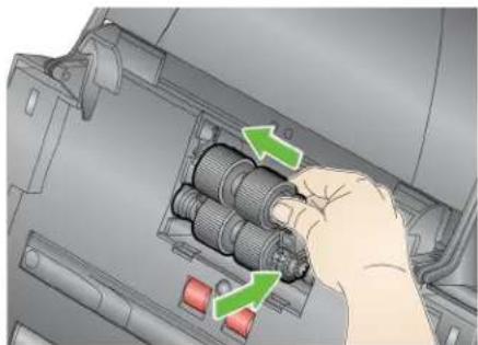 KODAK i2400 - Replacing the feed module and tires - 3