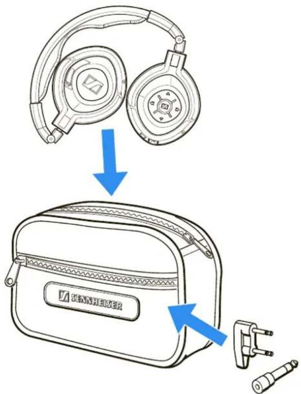 SENNHEISER MM 500-X - Transporting the MM 500-X - 2
