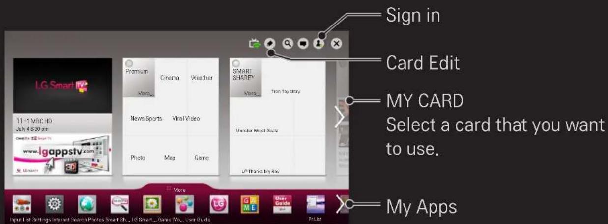 LG 60PH6608 - Press SMART 🔒 button on the remote control. - 1