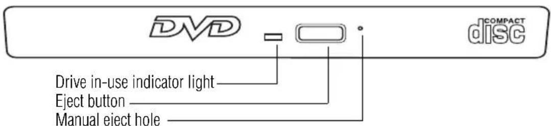 TOSHIBA Qosmio X870-152 - Optical disc drive components - 1