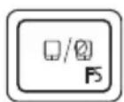 TOSHIBA Qosmio X870-152 - Disabling or enabling the touch pad - 2