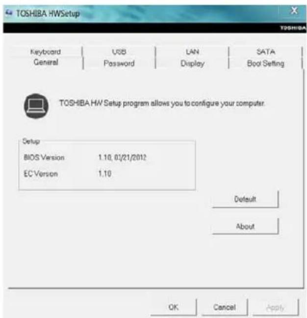 TOSHIBA Qosmio X870-152 - TOSHIBA Hardware Setup - 2