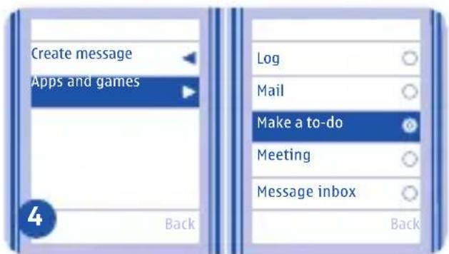 NOKIA Asha 203 - Swipe to open applications - 4