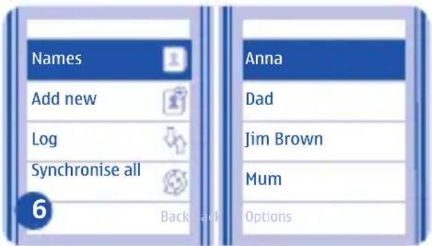 NOKIA Asha 203 - | ◀ | ▶ | ?!£ - 4