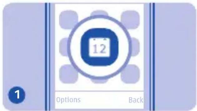 NOKIA Asha 203 - Add an appointment - 1