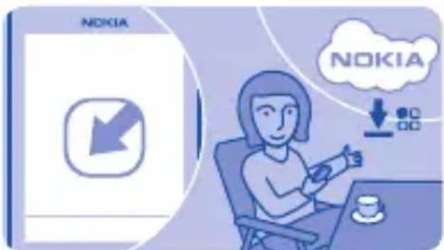 NOKIA Asha 203 - Update phone software using your phone - 1