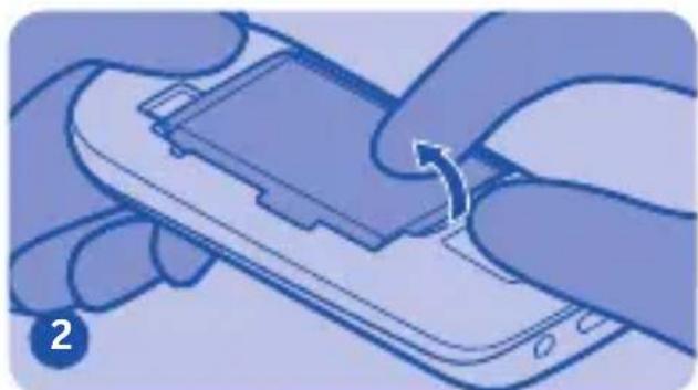 NOKIA Asha 203 - Insert a memory card - 3