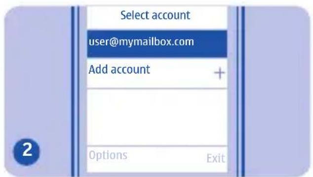 NOKIA Asha 203 - Send a mail - 5