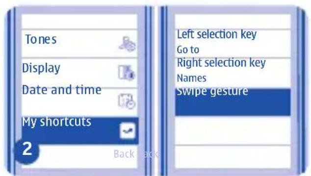 NOKIA Asha 203 - Swipe to open applications - 5