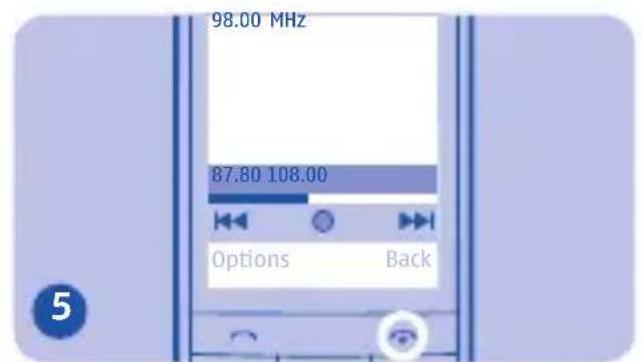 NOKIA Asha 203 - Listen to the radio - 12