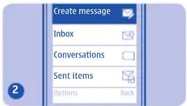 NOKIA Asha 203 - | ◀ | ▶ | ?!£ - 9
