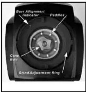 Baratza Virtuoso Preciso - Cleaning the Paddle Wheel: - 1