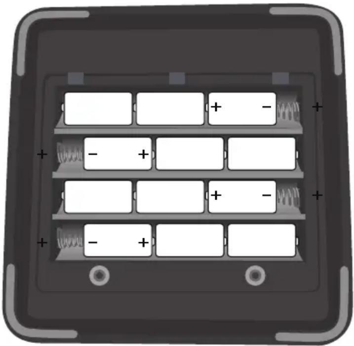 TDK V513 - INSERTING BATTERIES - 1