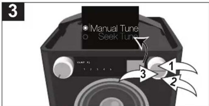 TDK V513 - USING THE FM RADIO - 3