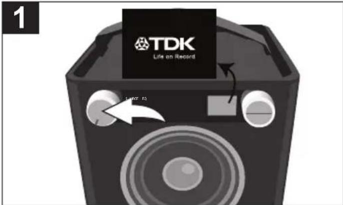 TDK V513 - USING AN iPod - 1