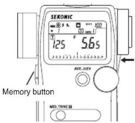 SEKONIC L-758DR - 3-2-2 EV scale - 1