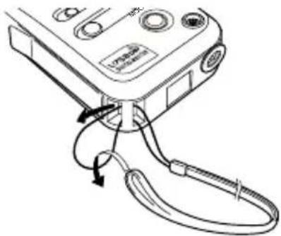 SEKONIC L-758DR - Attach the strap - 1