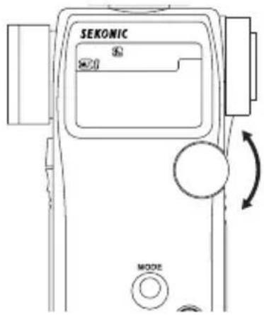 SEKONIC L-758DR - 2-3 Cord multiple flash (cumulative) mode - 1