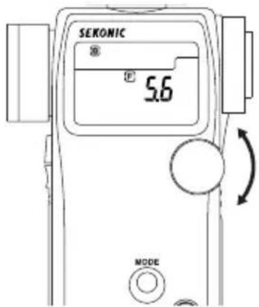 SEKONIC L-758DR - 1-2 Aperture Priority mode - 1