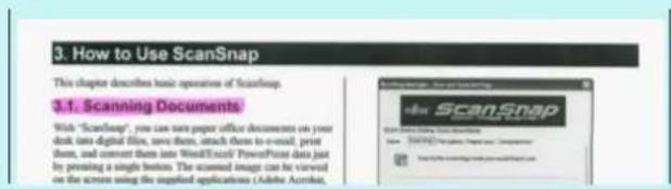 FUJITSU ScanSnap iX500 - HINT - 1