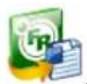 FUJITSU ScanSnap iX500 - Move the mouse cursor to the [ABBYY Scan to Word] icon - 1