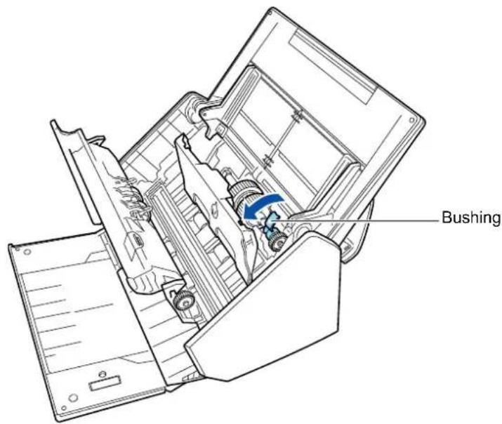 FUJITSU ScanSnap iX500 - Open the sheet guide. - 2