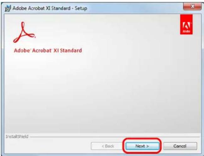 FUJITSU ScanSnap iX500 - Click the [Next] button. - 1